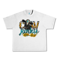 Lunar Rock Cow Junkie with Cow Urban Heavy Tee - texasbilliewilder