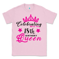 Bubblegum Pink Celebrating With the 18th Birthday Queen Classic Tee - Bettercallsaul