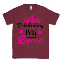 Burgundy Celebrating With the 18th Birthday Queen Classic Tee - Bettercallsaul