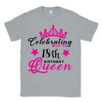 Heather Grey Celebrating With the 18th Birthday Queen Classic Tee - Bettercallsaul