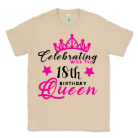Mushroom Celebrating With the 18th Birthday Queen Classic Tee - Bettercallsaul