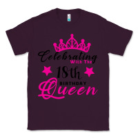 Plum Celebrating With the 18th Birthday Queen Classic Tee - Bettercallsaul