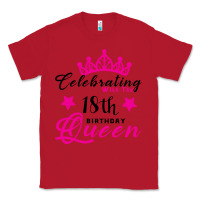 Red Celebrating With the 18th Birthday Queen Classic Tee - Bettercallsaul