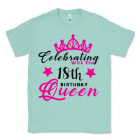 Seafoam Celebrating With the 18th Birthday Queen Classic Tee - Bettercallsaul