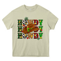 Mossy Howdy Howdy Howdy christmas Heavy Core Tee - MaliasSmallBusiness