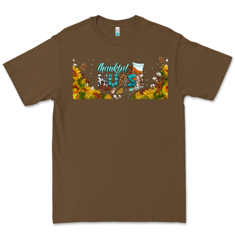 Thankful Nurse Fall Libbey Glass Premium Tee by BundleAndBundleShop | Teevron