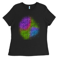 Black halloween leopard patch 2 Ladies Tee - BundleAndBundleShop