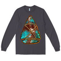 Smoke turquoise cowhide arrowhead Long Sleeve Tee - Jasminsmagicworld