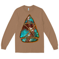 Toasted Coconut turquoise cowhide arrowhead Long Sleeve Tee - Jasminsmagicworld