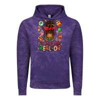 Cloud Purple santas favorite realtor messy bun Vintage Hoodie - texasbilliewilder