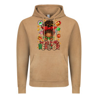 Vintage Camel santas favorite realtor messy bun Vintage Hoodie - texasbilliewilder
