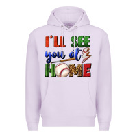Lilac i'll see you at home Premium Hoodie - BundleAndBundleShop