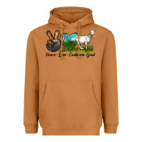 Meerkat Peace Love Cashmere Goat Heavyweight Hoodie - LillyAllenDesigns
