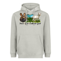 Moon Dust Peace Love Cashmere Goat Heavyweight Hoodie - LillyAllenDesigns