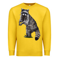 Lemon Raccoon Illustrations Premium Sweatshirt - LillyAllenDesigns