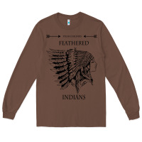 Chestnut A Feathered indians tyler darling childers art gift for fans Long Sleeve Tee - tuanDangUi