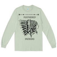 Matcha A Feathered indians tyler darling childers art gift for fans Long Sleeve Tee - tuanDangUi