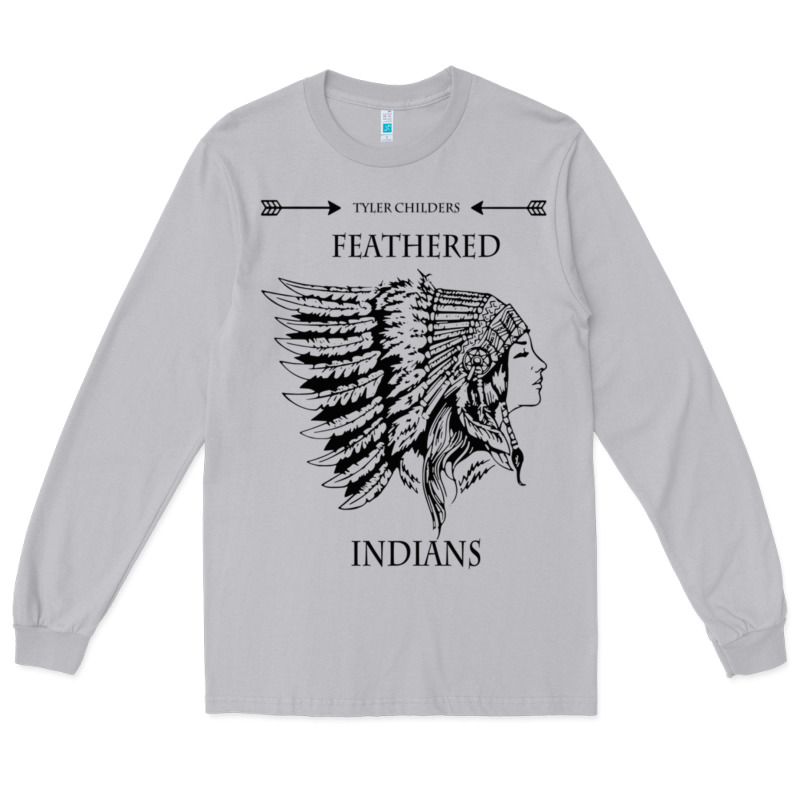 A Feathered Indians Tyler Darling Childers Art Gift For Fans Long Sleeve Tee by tuanDangUi | Teevron