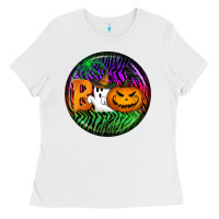 Halloween Round Earrings 3 Ladies Tee | Teevron