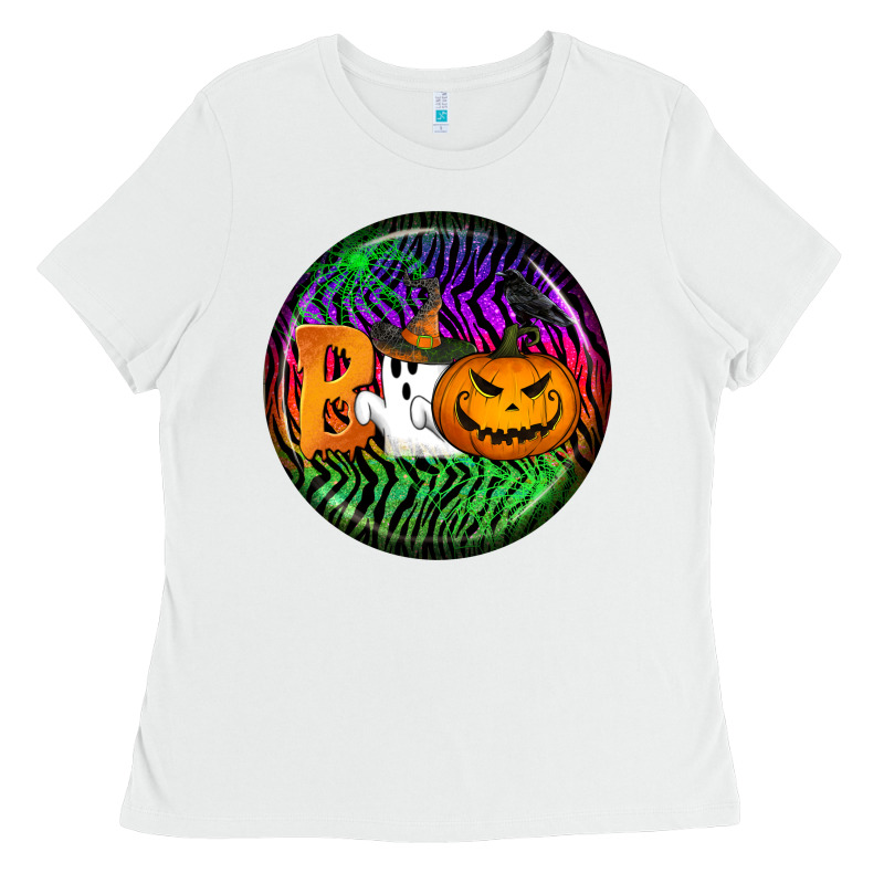 Halloween Round Earrings 3 Ladies Tee by BundleAndBundleShop | Teevron