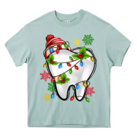 Arona Christmas Teeth Dentist Heavy Core Tee - MaliasSmallBusiness