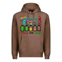 Chestnut battery life of a teacher monday friday Premium Hoodie - RanaPortraitStore