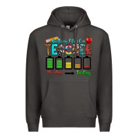 Smoke battery life of a teacher monday friday Premium Hoodie - RanaPortraitStore