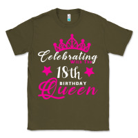 Army Green Celebrating With the 18th Birthday Queen Classic Tee - Bettercallsaul