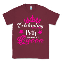 Burgundy Celebrating With the 18th Birthday Queen Classic Tee - Bettercallsaul