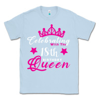 Dusty Blue Celebrating With the 18th Birthday Queen Classic Tee - Bettercallsaul