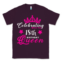 Plum Celebrating With the 18th Birthday Queen Classic Tee - Bettercallsaul