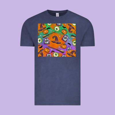Halloween Vintage Tee Designed By Texasbilliewilder