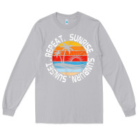 Moon Dust sunrise sunburn sunset repeat retro vintage gift vacation t shirt Long Sleeve Tee - tuanDangUi