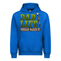 Cobalt dad lıfe totally naıled it Urban Hoodie - BarkalooDesign