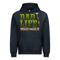 Navy dad lıfe totally naıled it Urban Hoodie - BarkalooDesign