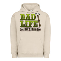 Pigment French Oak dad lıfe totally naıled it Urban Hoodie - BarkalooDesign