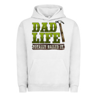 Pigment Lunar Rock dad lıfe totally naıled it Urban Hoodie - BarkalooDesign