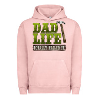 Pigment Salmon dad lıfe totally naıled it Urban Hoodie - BarkalooDesign