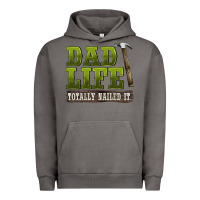 Pigment Tornado dad lıfe totally naıled it Urban Hoodie - BarkalooDesign