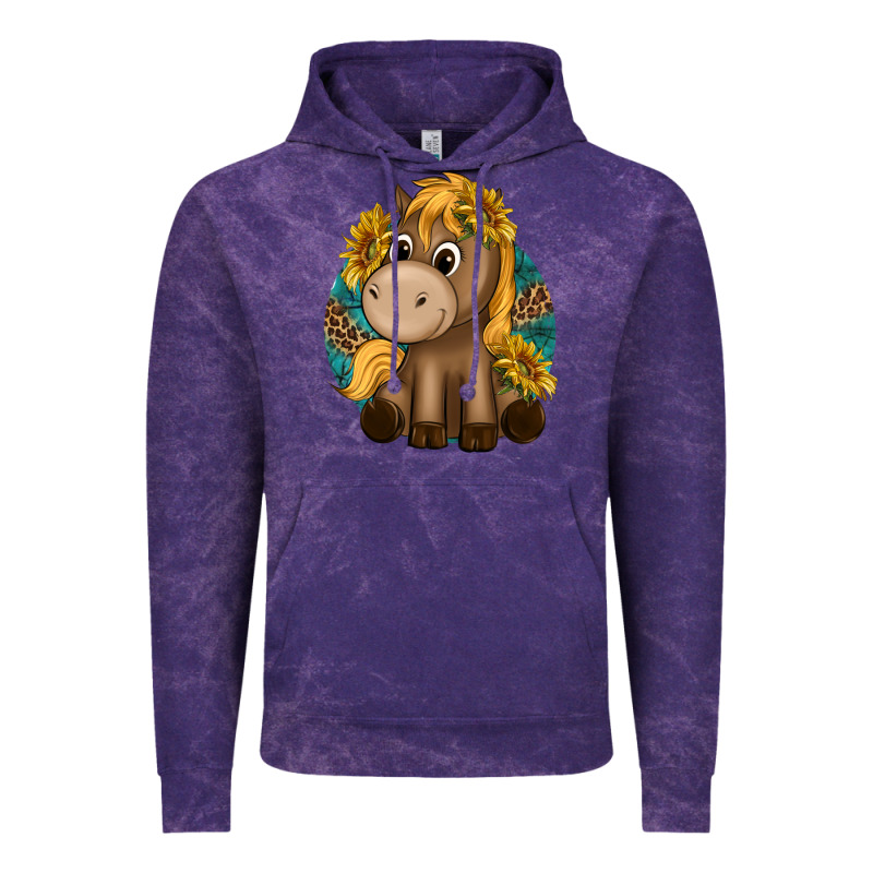 Cute Baby Horse Amd Sunflowers Vintage Hoodie by texasbilliewilder | Teevron