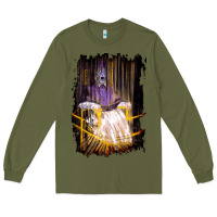 Army Green Francis Bacon Screaming Pope painting art lover gift  1 Long Sleeve Tee - tuanDangUi