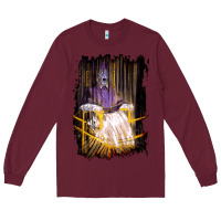 Burgundy Francis Bacon Screaming Pope painting art lover gift  1 Long Sleeve Tee - tuanDangUi