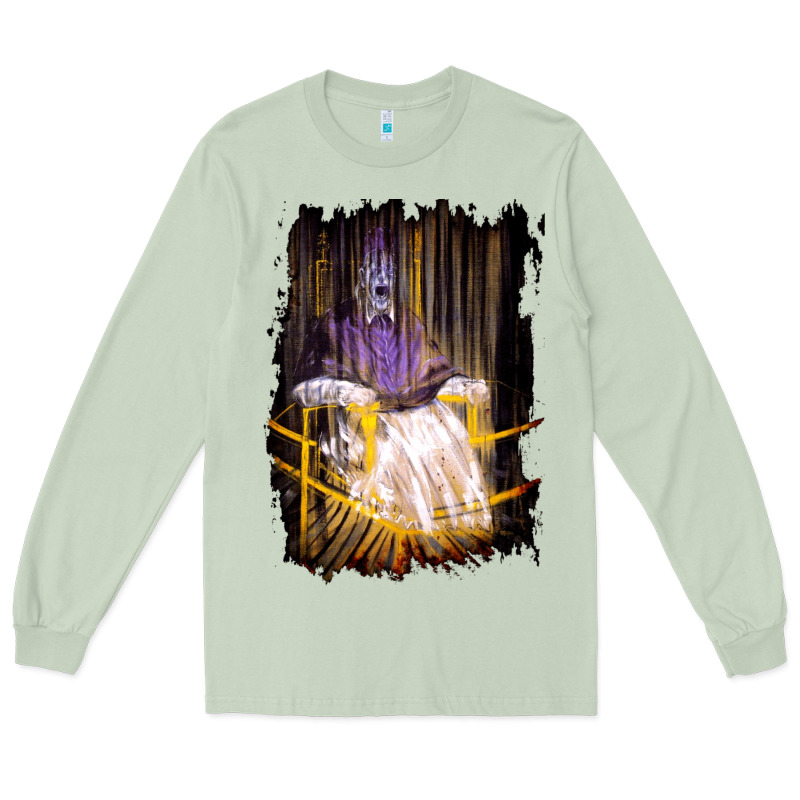 Francis Bacon Screaming Pope Painting Art Lover Gift  1 Long Sleeve Tee by tuanDangUi | Teevron