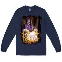 Navy Francis Bacon Screaming Pope painting art lover gift  1 Long Sleeve Tee - tuanDangUi