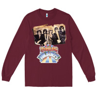 Burgundy the traveling wilburys Long Sleeve Tee - tuanDangUi