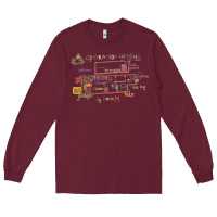 Burgundy operation ho ho ho Long Sleeve Tee - tuanDangUi