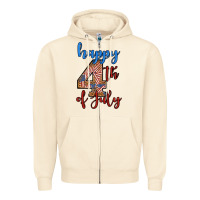 Sandshell happy 4th of july Zipper Hoodie - BundleAndBundleShop