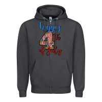 Smoke happy 4th of july Zipper Hoodie - BundleAndBundleShop