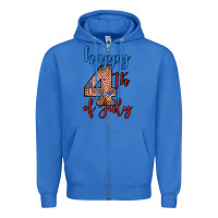 True Royal happy 4th of july Zipper Hoodie - BundleAndBundleShop