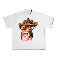 Lunar Rock Cow Lick with Leopard Bandana Urban Heavy Tee - texasbilliewilder